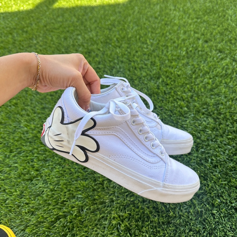 Vans Disney Mickey Sneakers - Ladies Size 7